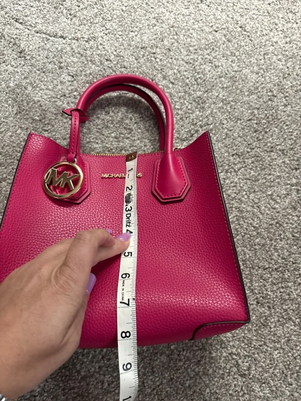 Michael Kors Mercer Medium Leather Crossbody Bag